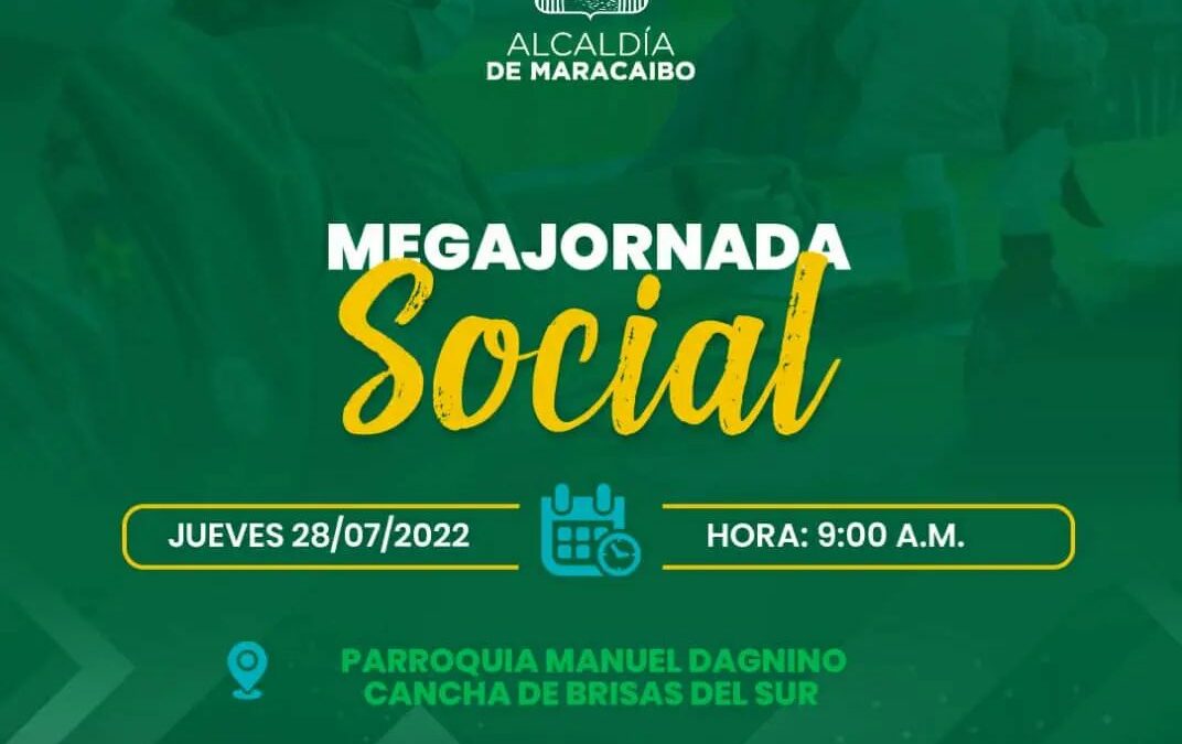 Forma parte de la MEGA-JORNADA SOCIAL💚